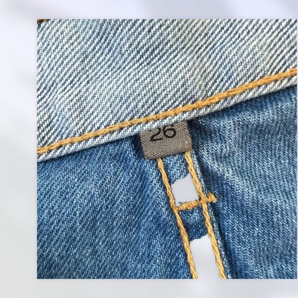 Carmar Light Blue Distressed Jean Shorts - Picture 4 of 9